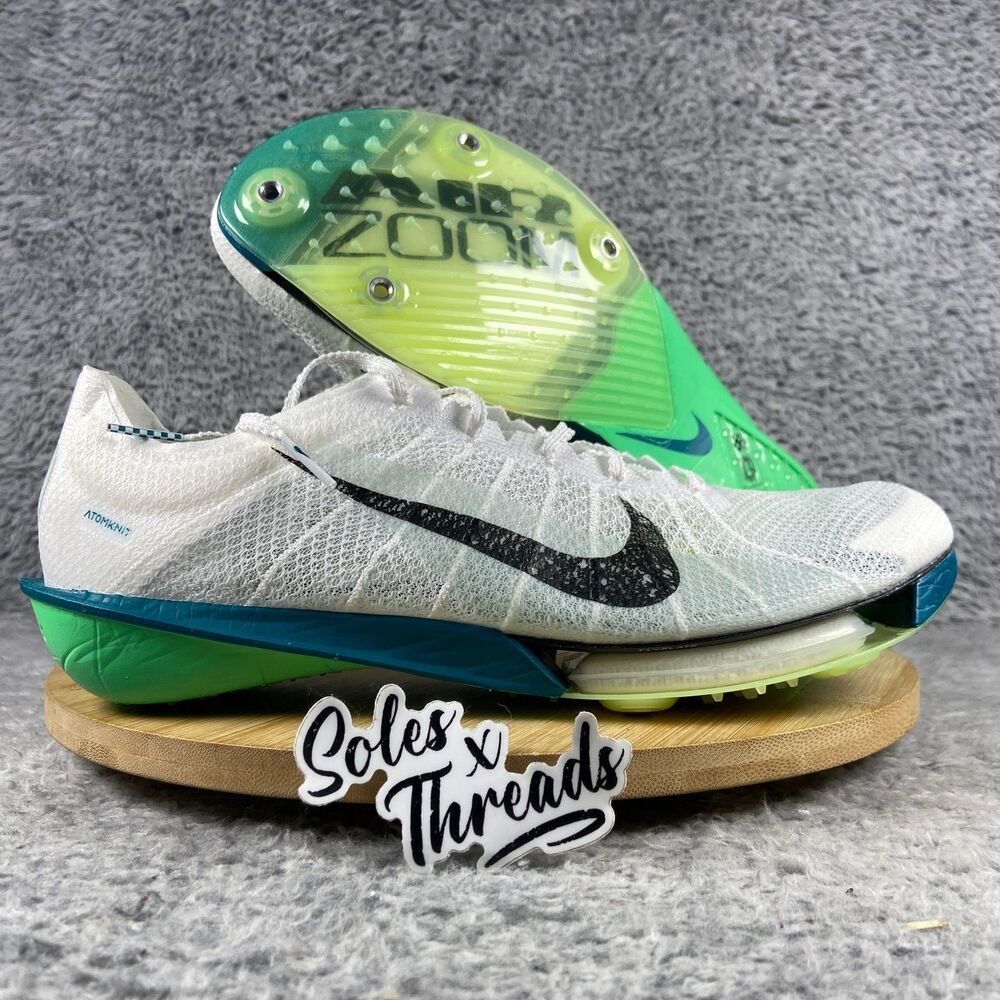 Nike Air Zoom Victory 2 Track Field Spikes Size 10 Men White Spruce FD8411-100